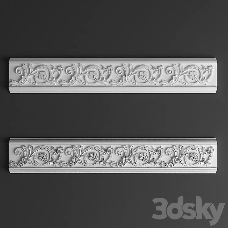 Torus Stil.Friz number 695 3D Model Torus Stil.Friz number 695 3D Model