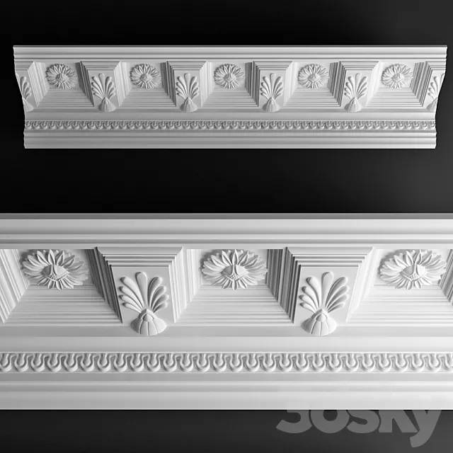 Torus Stil.Karniz number 297 3D Model