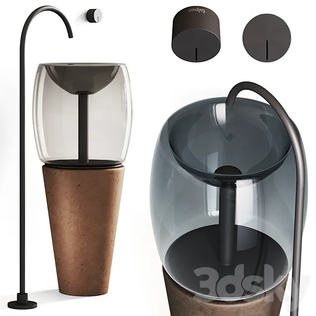 TOSCA glass + ACQUIFERO 3DModel TOSCA glass + ACQUIFERO 3DModel