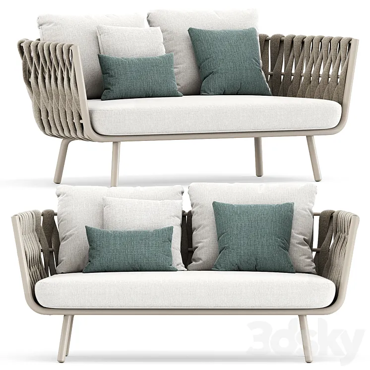 Tosca sofa by Tribu 3D Model Free Download Tosca sofa by Tribu 3D Model Free Download