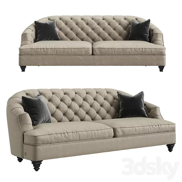 Toscanova Savon Sofa 3D Model Toscanova Savon Sofa 3D Model
