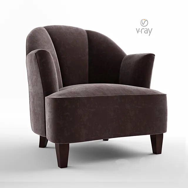 Tosconova. Armchair Shell. 3DModel Tosconova. Armchair Shell. 3DModel