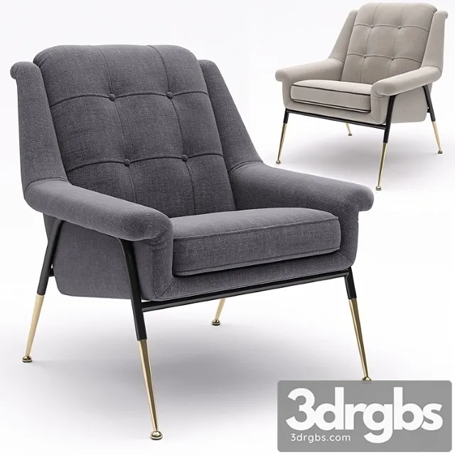 Tosconova armchair witton 3D Model Download Tosconova armchair witton 3D Model Download