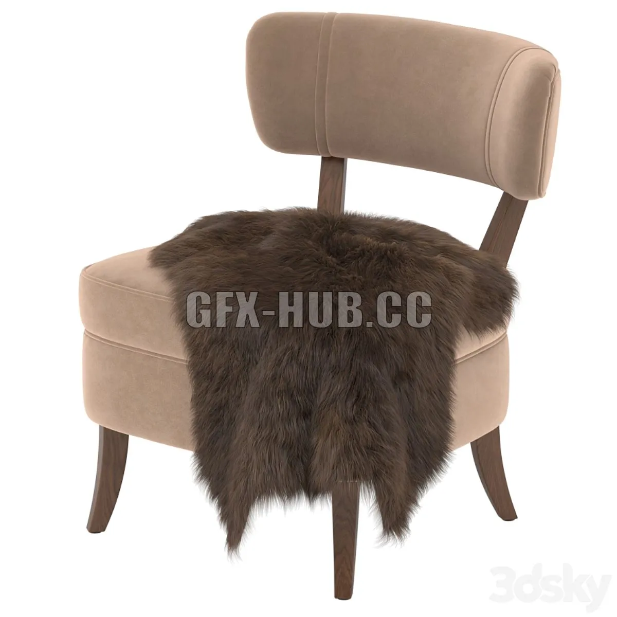 Tosconova Cigar chair 3D Model