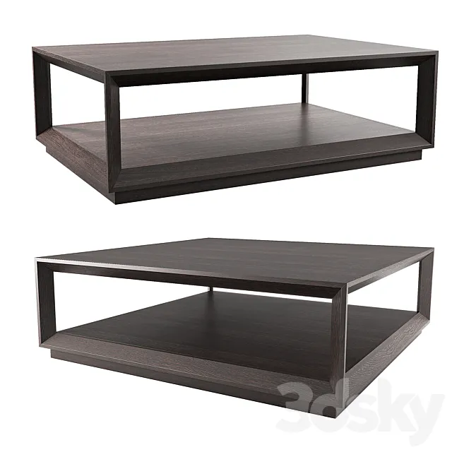 Tosconova Club Base Small Table 3DModel