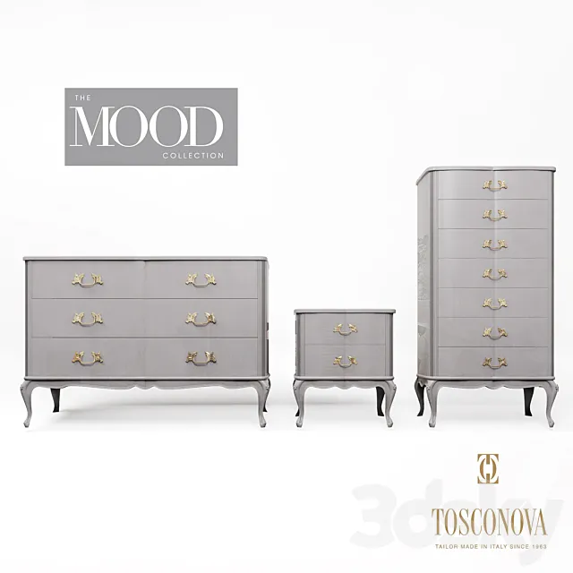 Tosconova “The Mood” chests of dwarwes 3DModel Tosconova “The Mood” chests of dwarwes 3DModel