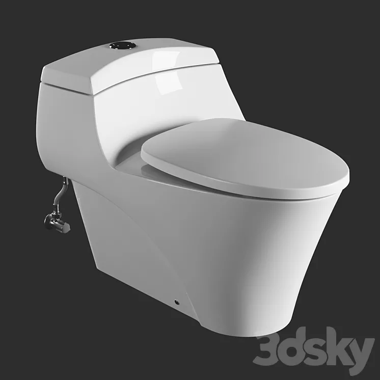 Toto CW823NJ 3D Model Free Download
