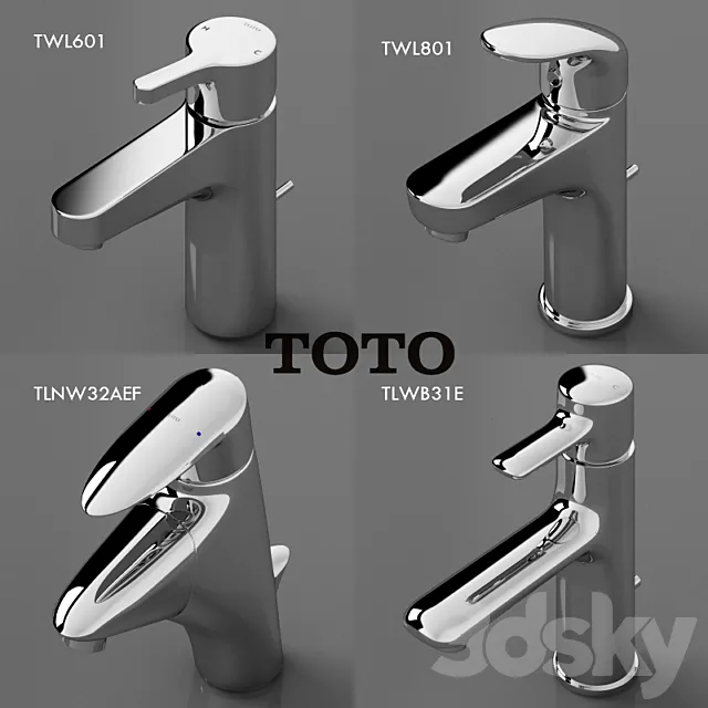 toto faucets collection 2 3D Model