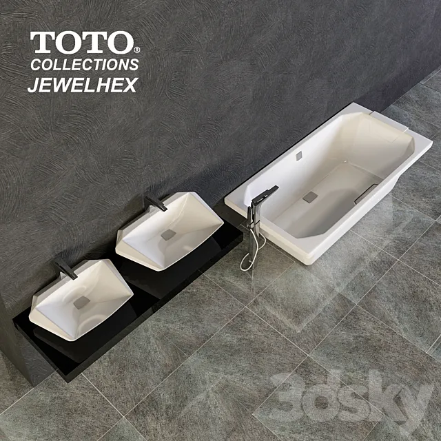 TOTO JEWELHEX 3DModel TOTO JEWELHEX 3DModel