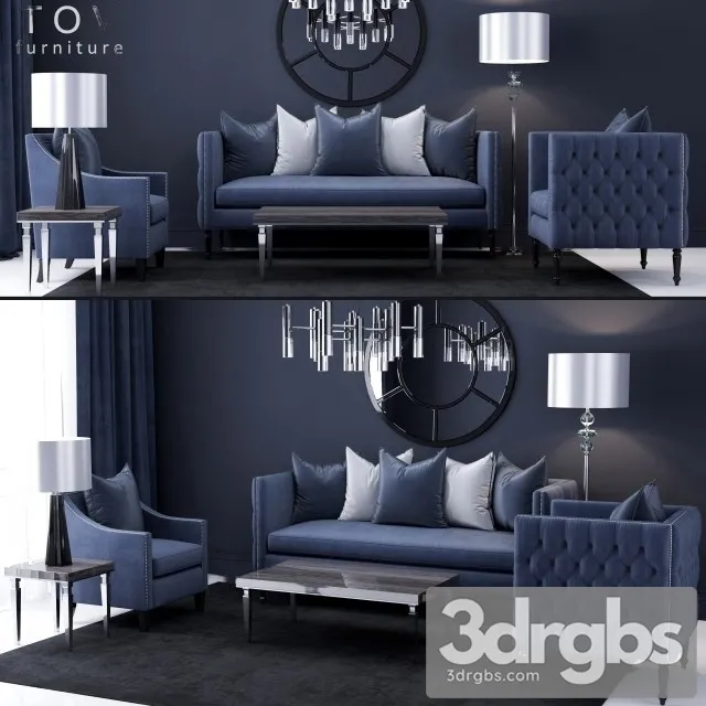 Tov Furniture Collection Products 3D Model Download