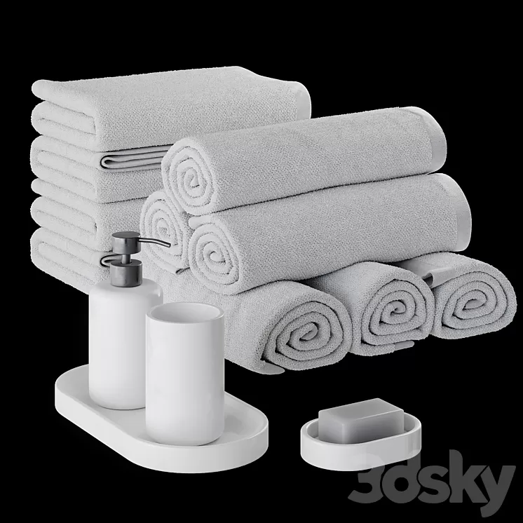 Towel 01 3D Model Free Download Towel 01 3D Model Free Download