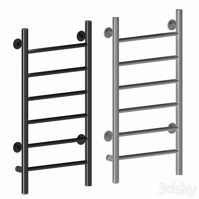 Towel dryer Domoterm Aurora DMT 109-6 3D Model Towel dryer Domoterm Aurora DMT 109-6 3D Model