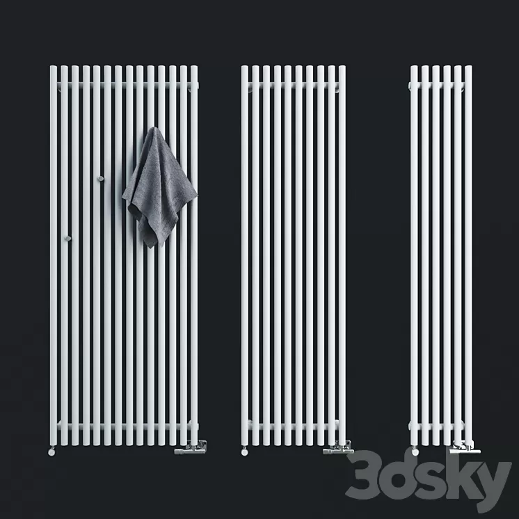 Towel dryer Terma tune №2 3D Model Towel dryer Terma tune №2 3D Model