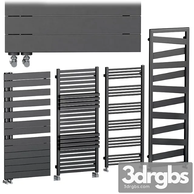 Towel radiators set 3
