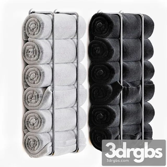 Towels 05 3D Model Download