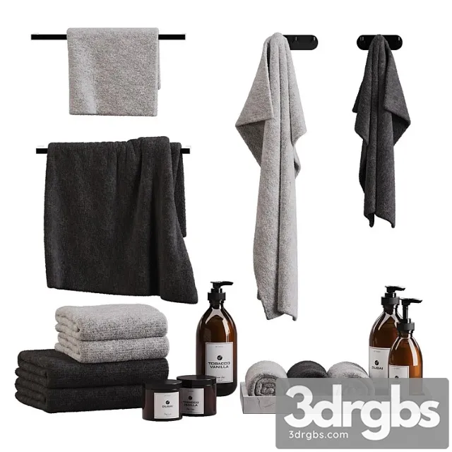 Towels 12 3D Model Download