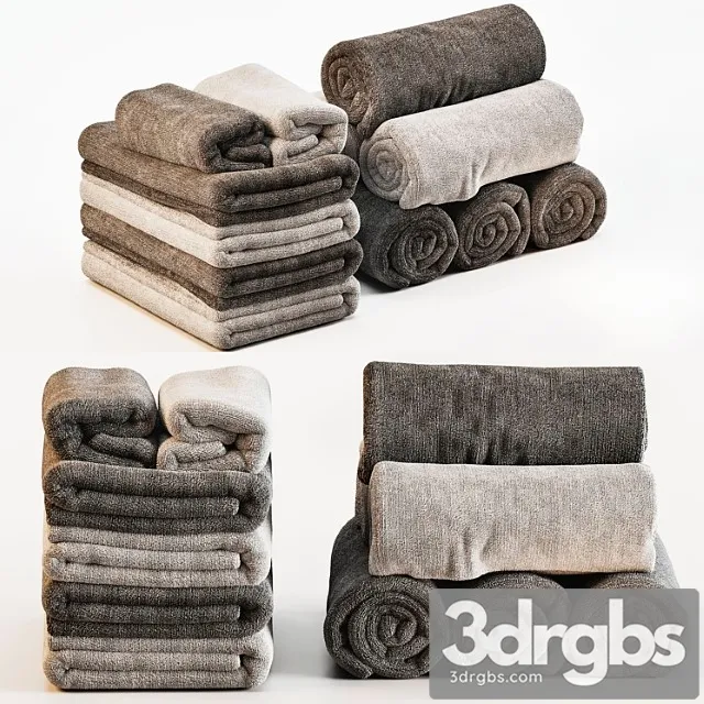 Towels 16 3D Model Download