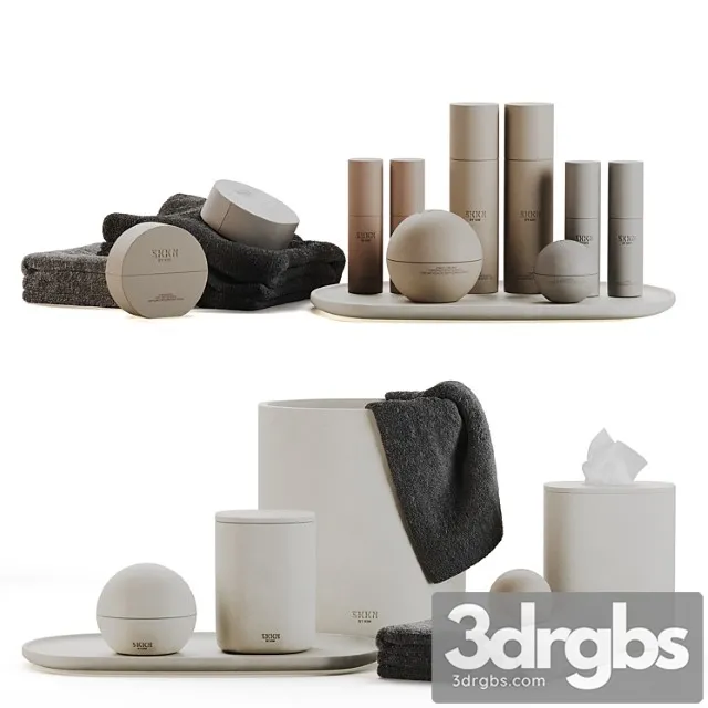 Towels 25 Skkn By Kim Network 3D Model Download