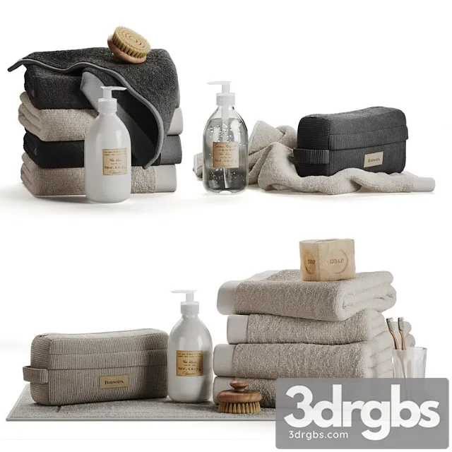 Towels 26 Bonsoirs 3D Model Download