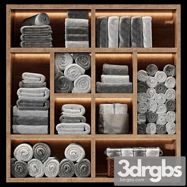 Towels 28 3D Model Download