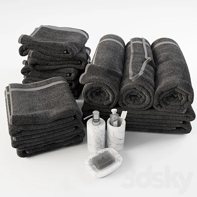 Towels 3D Model