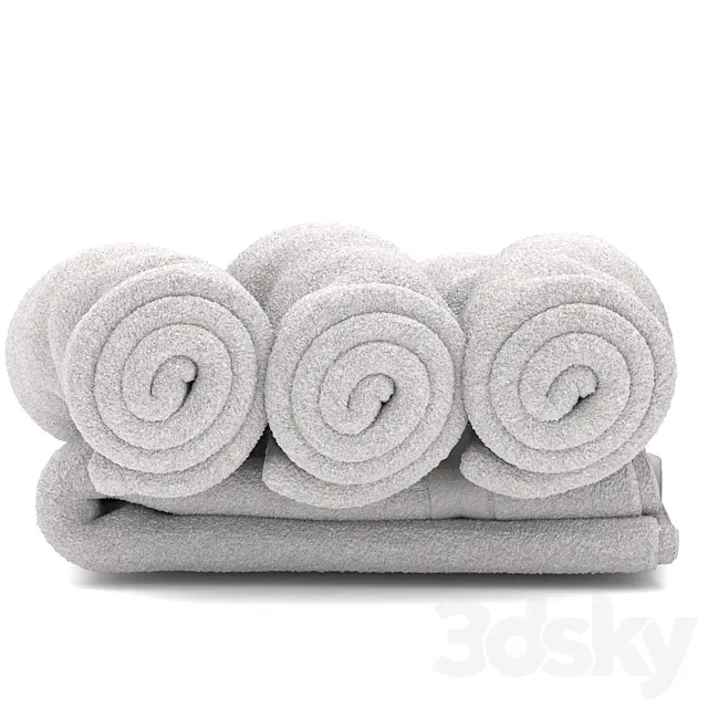 towels 3DModel towels 3DModel