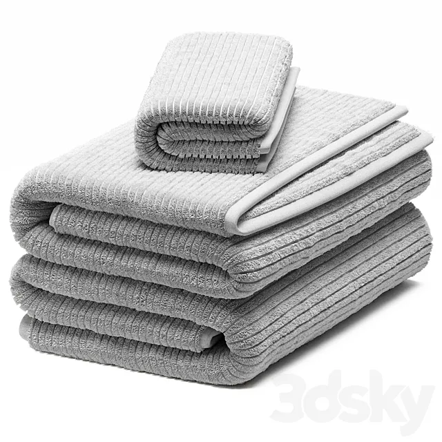 towels 56 3D Model