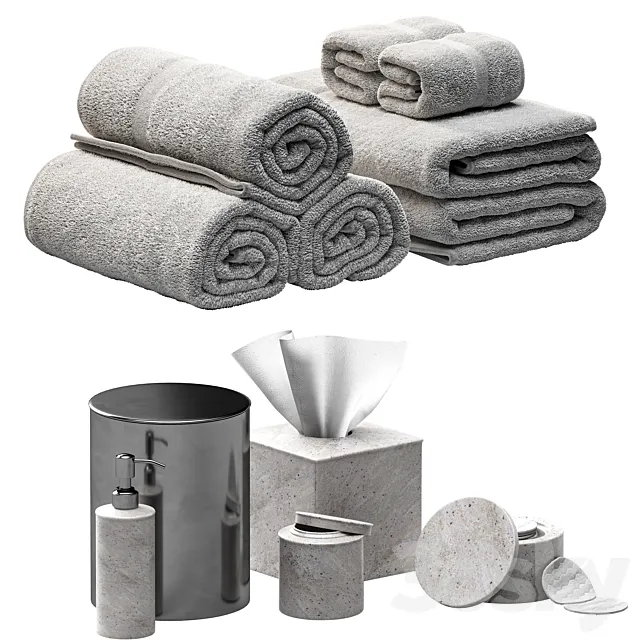 towels 65 3D Model towels 65 3D Model