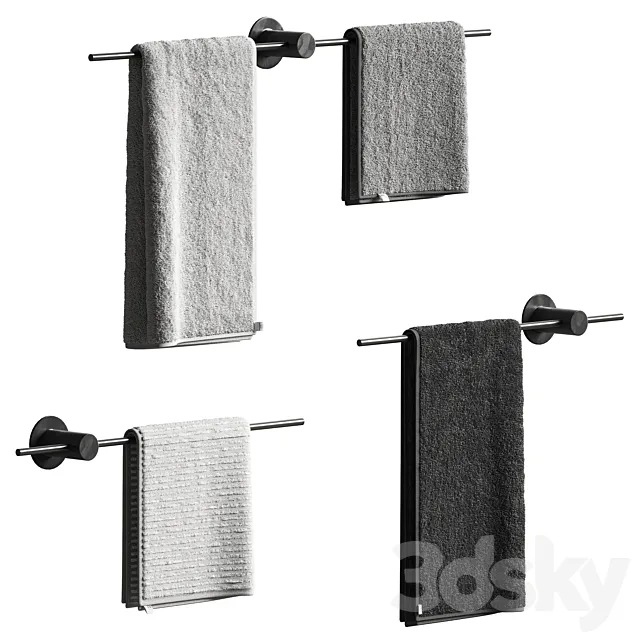 towels 68 3D Model