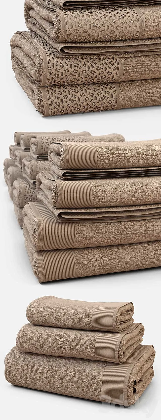 Towels m19 3DModel Towels m19 3DModel