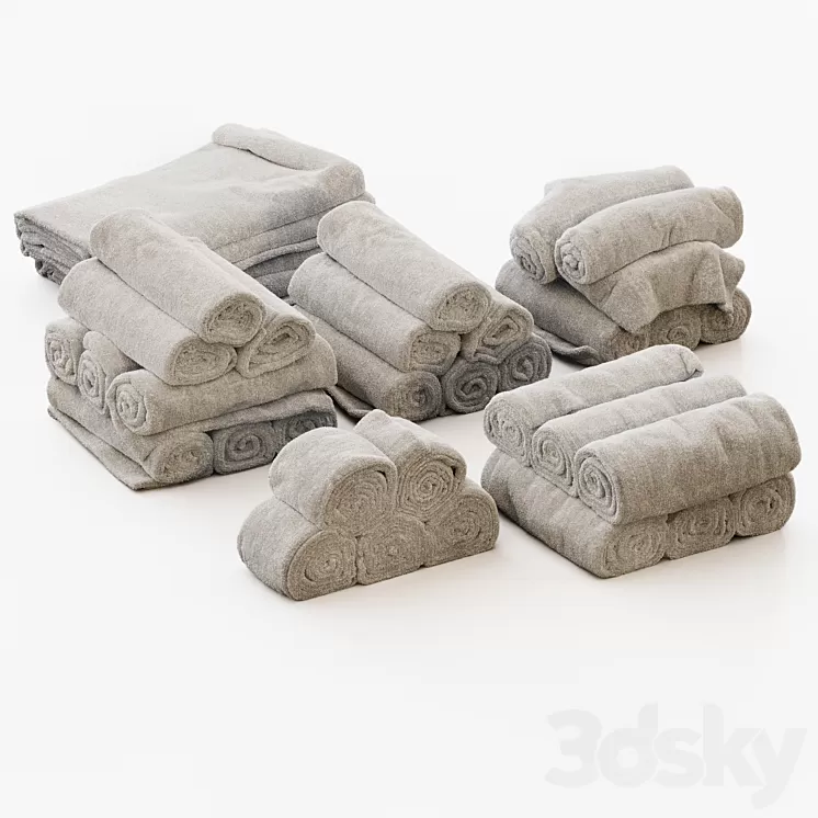 Towels_01 3D Model