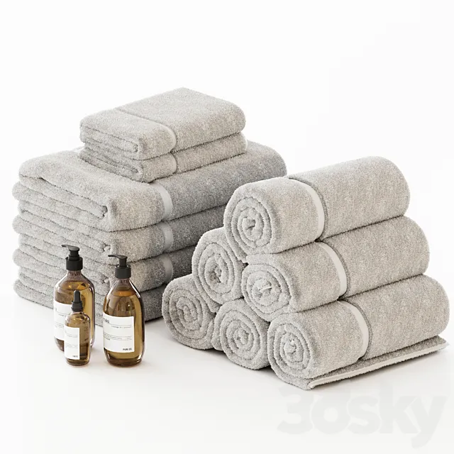 Towels_04 3D Model