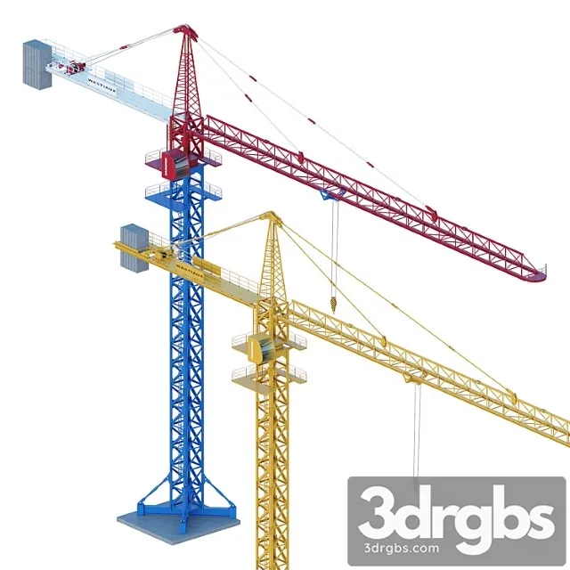 Tower Crane 3D Model Download