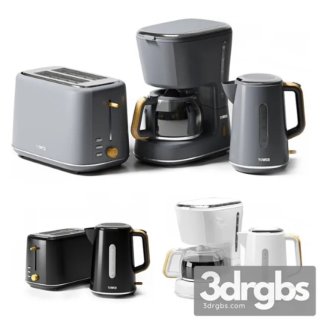 Tower Scandi Appliances 3D Model Download