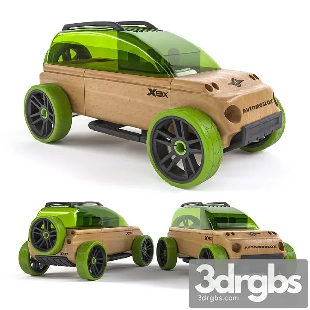 Toy Automoblox X9x Auto Toys 3D Model Download