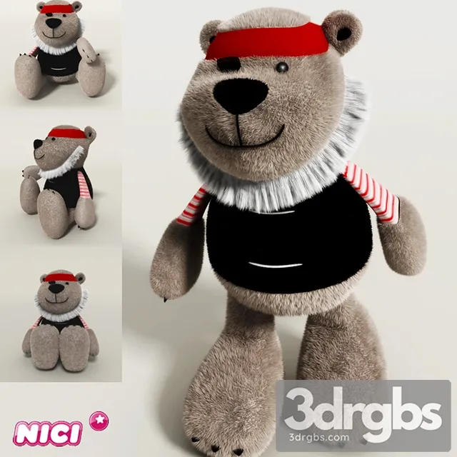 Toy Beer Pirat 3D Model Download