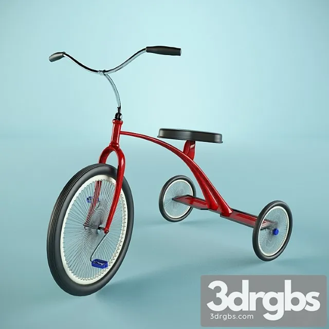Toy Bike Kid 3D Model Download
