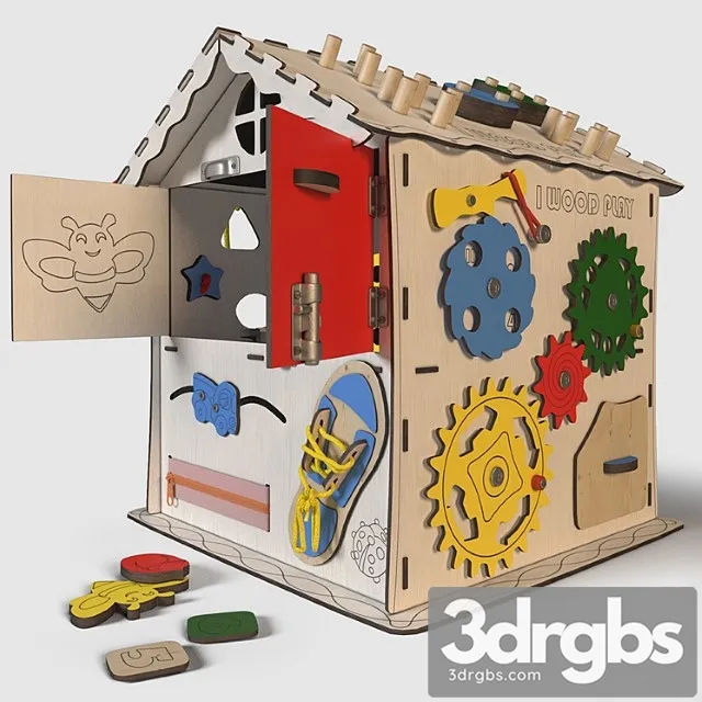 Toy Bizihouse 3D Model Download
