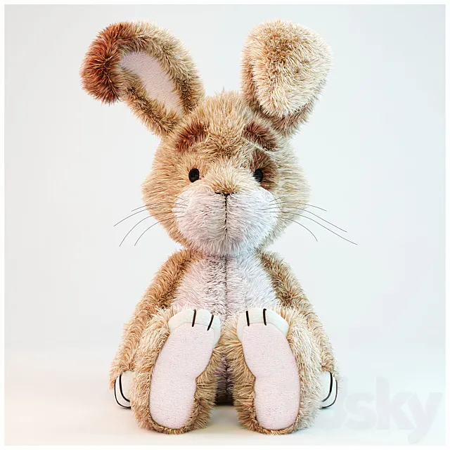 Toy Bunny 3D Model Toy Bunny 3D Model