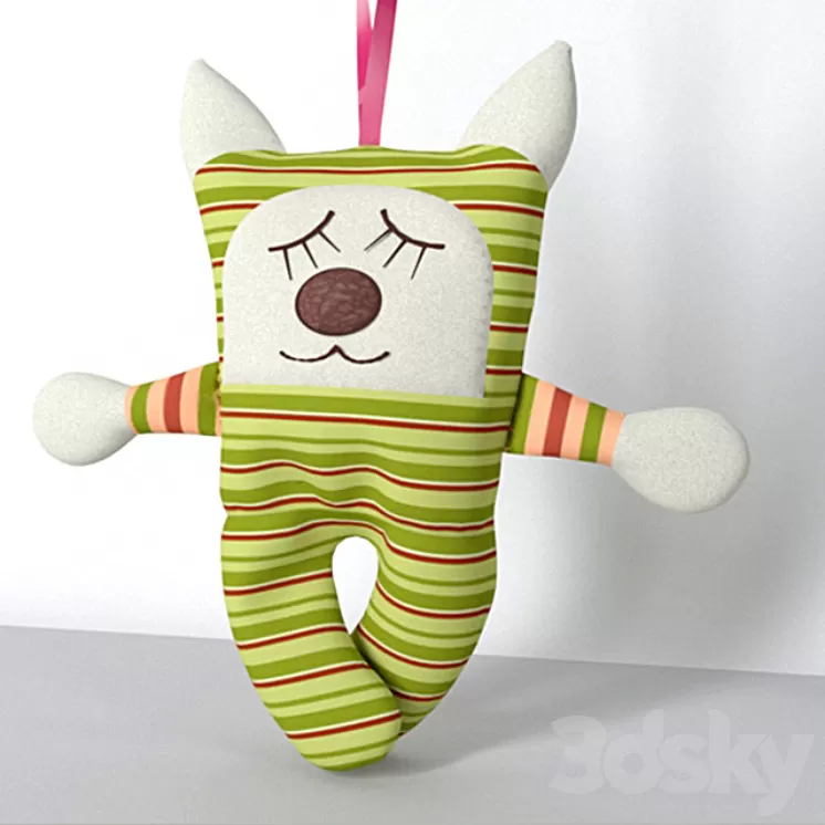 Toy – Cat Tilde 3D Model Toy – Cat Tilde 3D Model