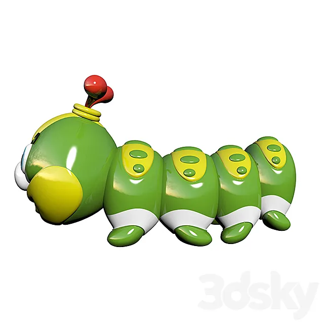 Toy Caterpillar 3DModel Toy Caterpillar 3DModel