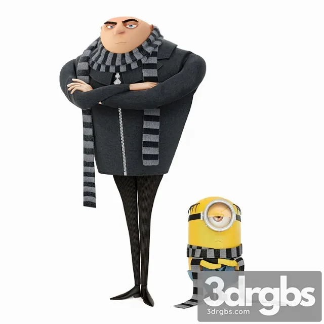 Toy Despicable Mi 3D Model Download