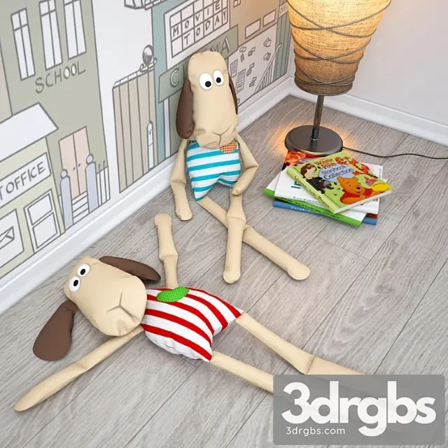 Toy Dolly the Sheep 3D Model Download