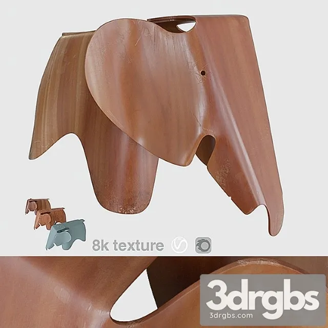 Toy Eames Elephant 3D Model Download