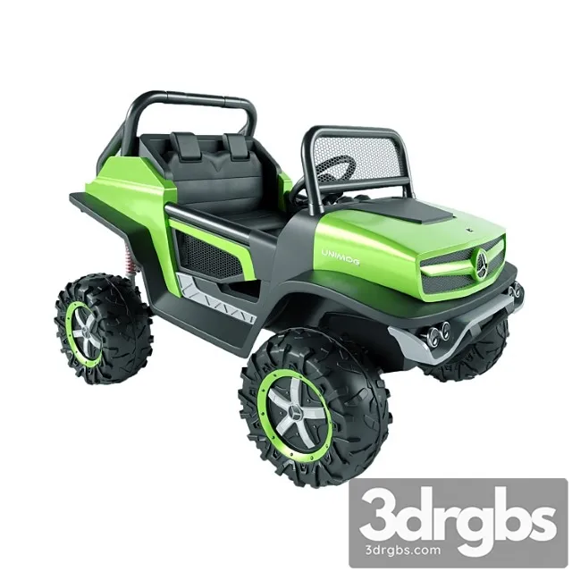 Toy Electric Toy Car Mercedes Unimog 3D Model Download