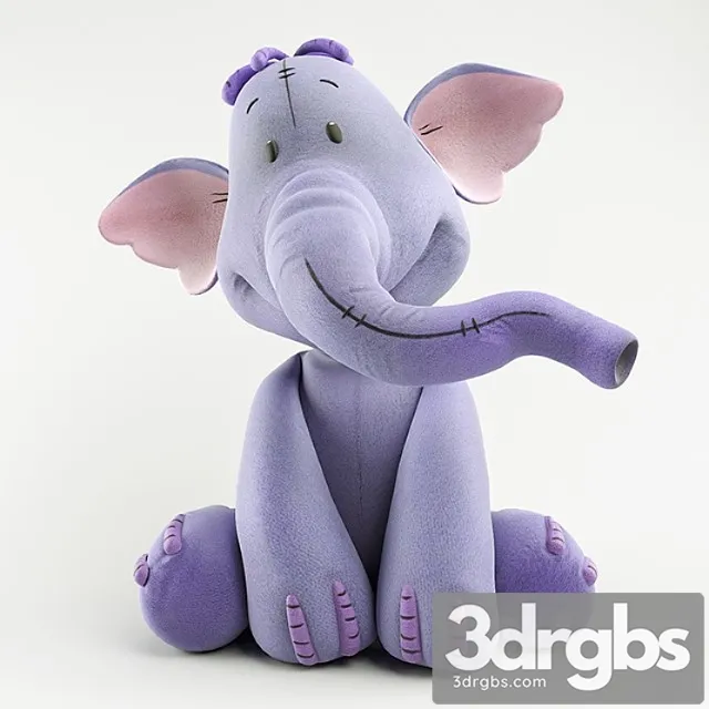 Toy Elephant 3D Model Download