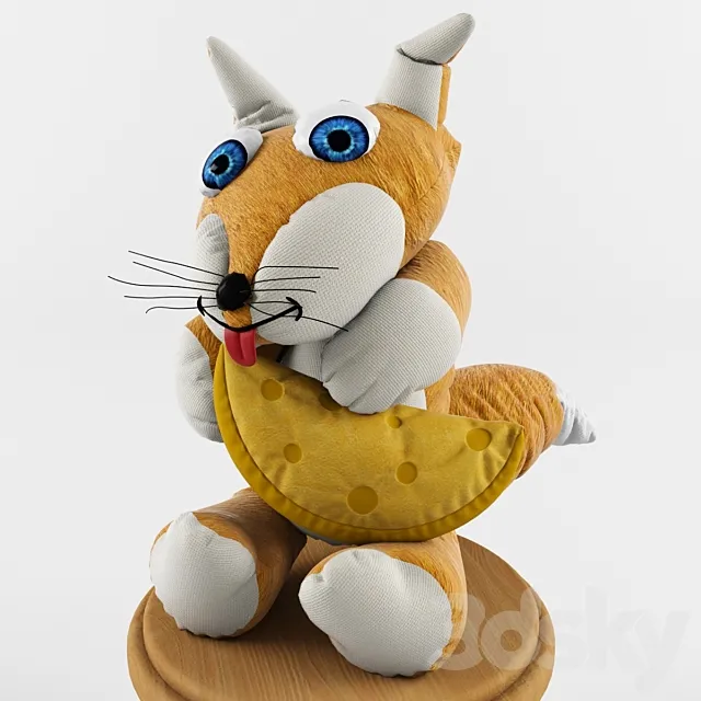 Toy Fox Alice 3D Model Toy Fox Alice 3D Model