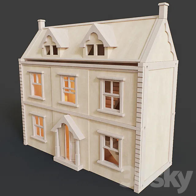 Toy house 3D Model Toy house 3D Model