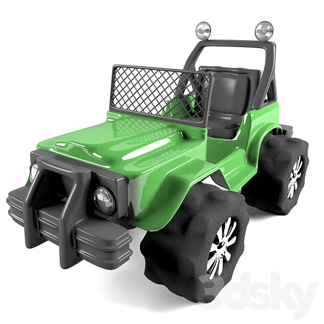 Toy Jeep 3D Model Toy Jeep 3D Model