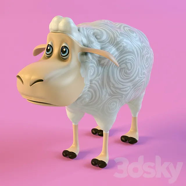 Toy lamb 3DModel Toy lamb 3DModel